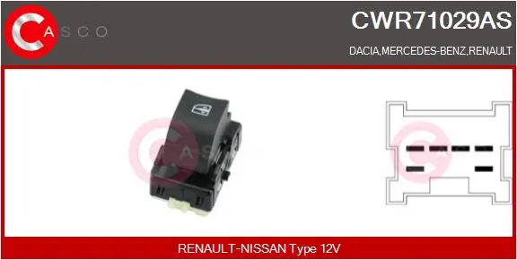 CWR71029AS Casco
