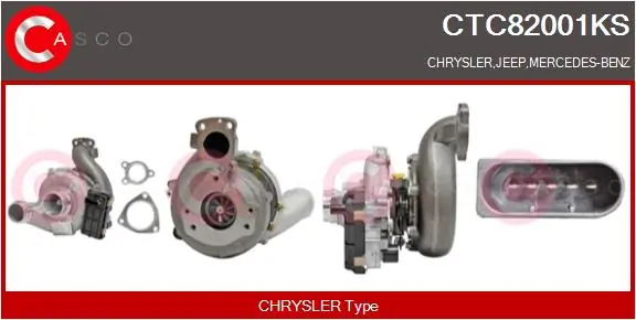 Turbina 68004666AA Chrysler