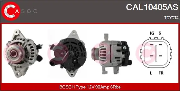 CAL10405AS Casco