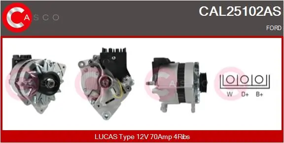 CAL25102AS Casco