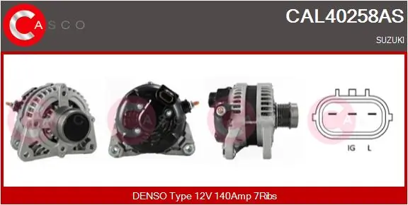 CAL40258AS Casco