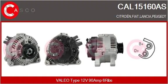 CAL15160AS Casco