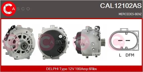 CAL12102AS Casco