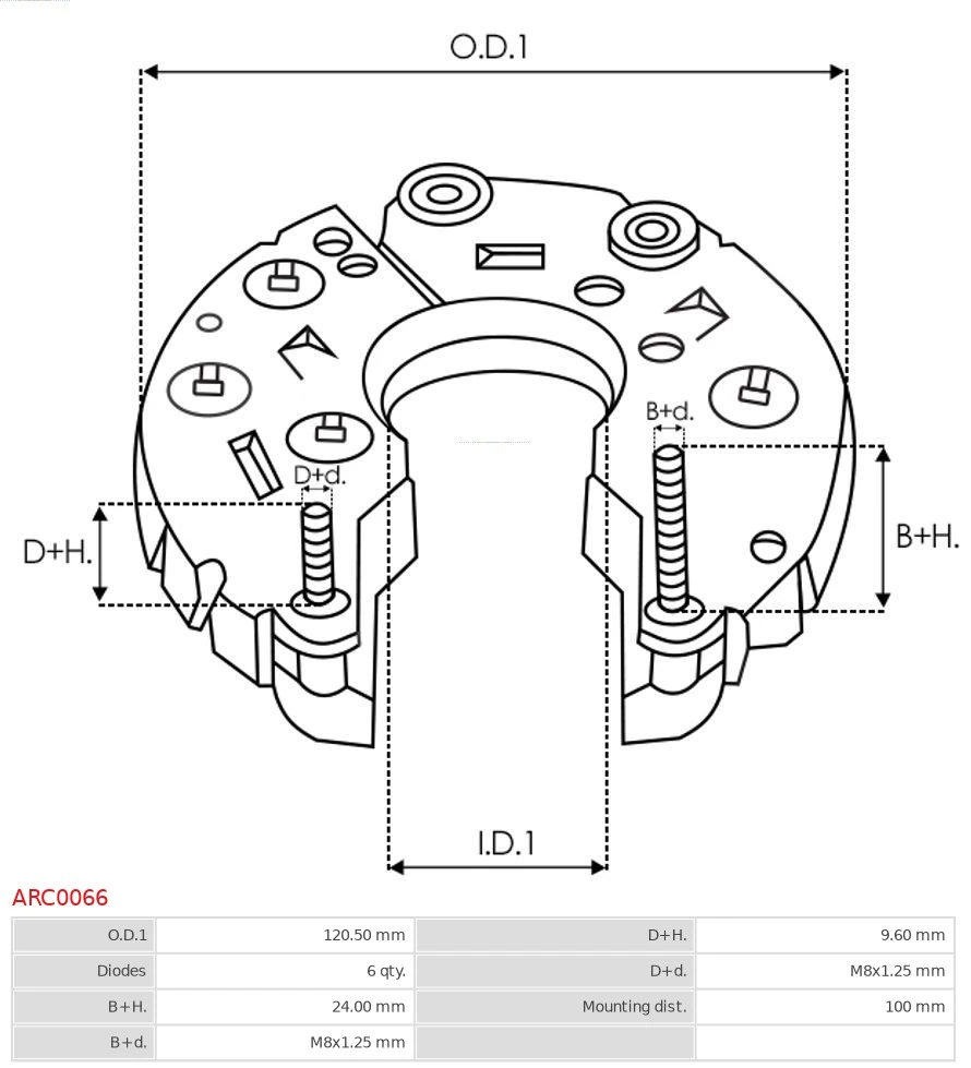Mostek prostowniczy alternatora = Moster diodowy alternatora Opel Astra J Sports Tourer kombi (P10) (2010 - 2015) cena, od 22,98 USD