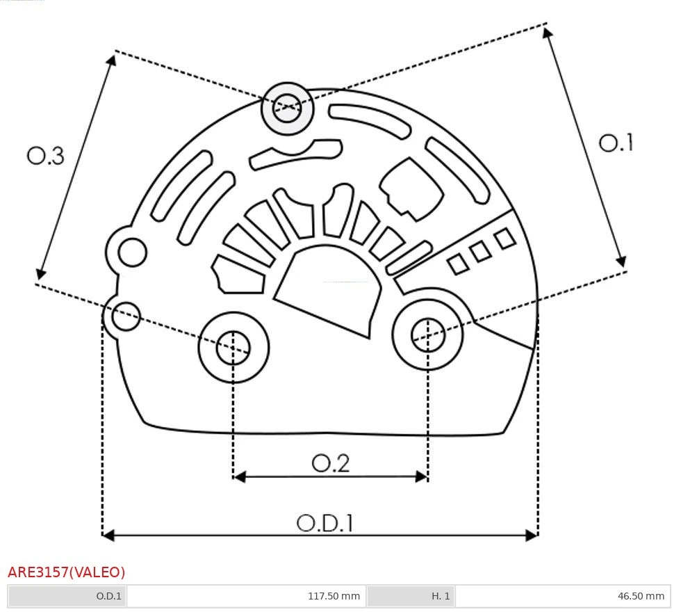 Do koszyka ARE3157VALEO As-pl Regulator alternatora (przekaźnik ładowania)