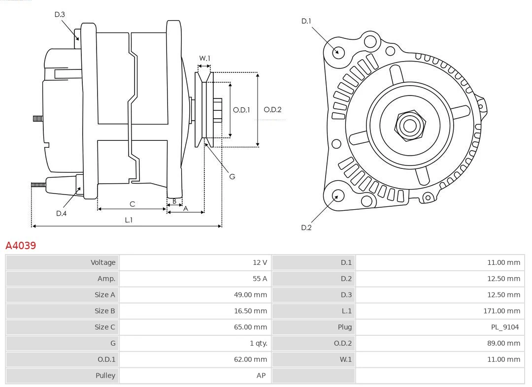 As-pl A4039