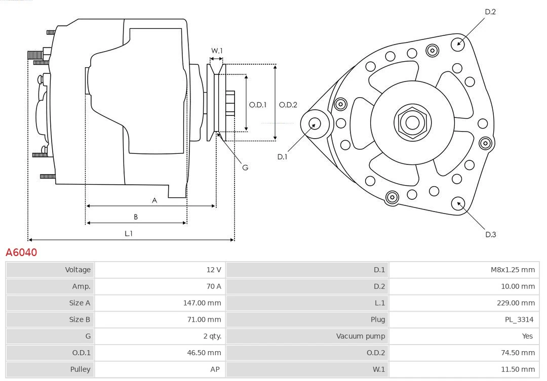  As-pl A6040