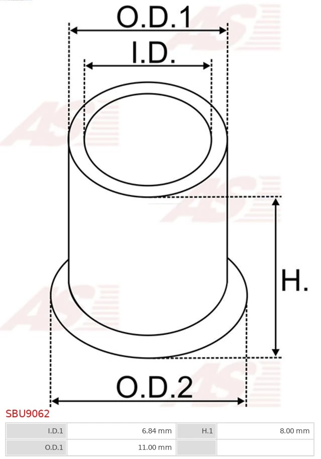 Tuleja rozrusznika Nissan Almera I hatchback (N15) (1995 - 2000) cena, od 1,17 USD