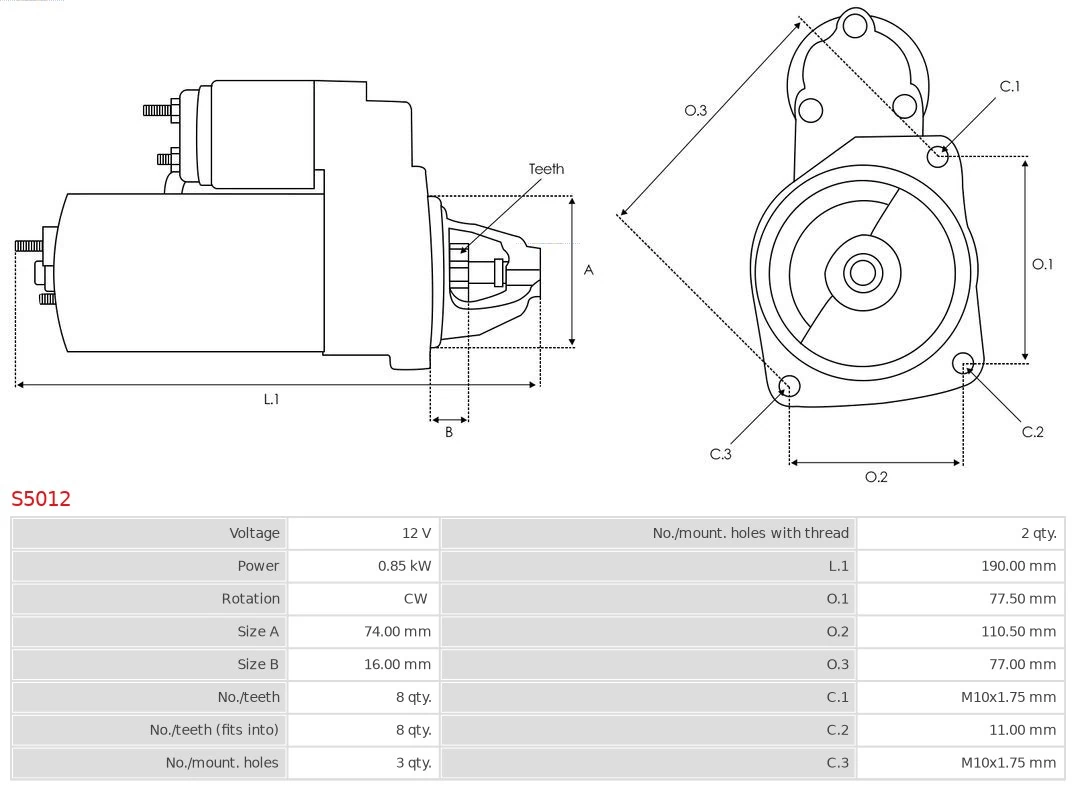 Rozrusznik KIA Shuma I hatchback (FB) (1998 - 2001) cena, od 82,05 USD