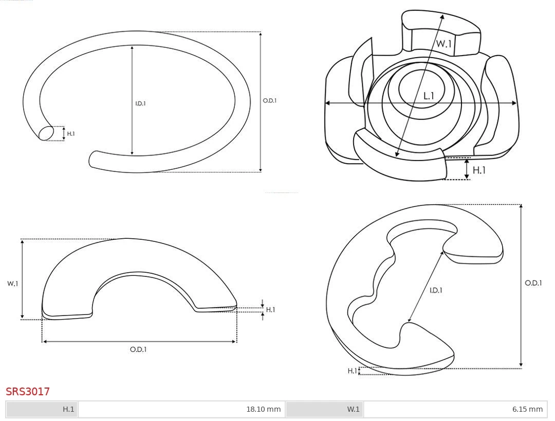 Zestaw naprawczy rozrusznika do Citroen Jumpy I BS, BT, BY, BZ