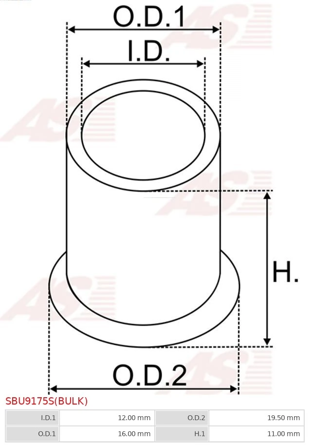 Tuleja rozrusznika Hyundai Accent IV sedana (RB) (2010 - 2014) cena, od 2,00 USD