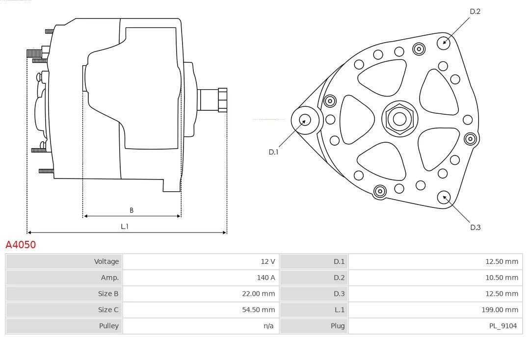 Alternator do Fiat 126  