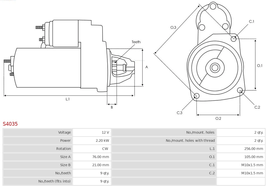 Rozrusznik Land Rover Range Rover III SUV (L322) (2002 - 2009) cena, od 93,16 USD