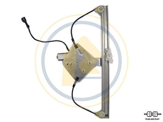 Mechanizm podnoszenia szyby drzwi przednich prawych 1620005780 Peugeot/Citroen