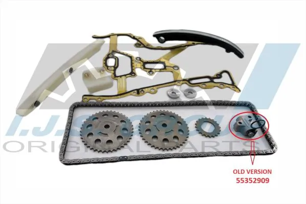  Łańcuch rozrządu, zestaw Opel Astra 