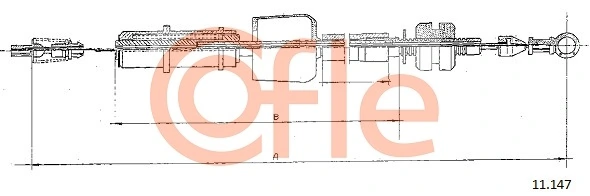 Linka gazu Opel Vectra 86, 87