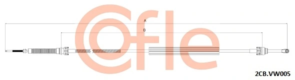 Linka dźwigni zmiany biegów podwójna Skoda Fabia 1 6Y3