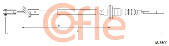  Linka sprzęgła Daewoo Matiz 