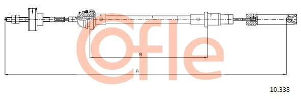  Linka sprzęgła Volkswagen Golf 2