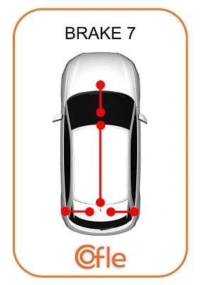 Linka hamulca ręcznego przednia Peugeot/Citroen 93168971 cena, od 17,35 USD