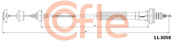 Linka sprzęgła Peugeot 206 hatchback (2A/C) (1998 - 2008) cena, od 30,75 USD