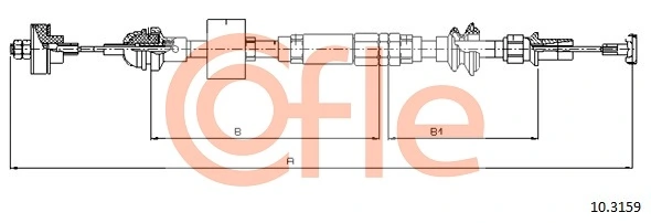 Linka sprzęgła Seat Inca awangarda (6K9) (1995 - 2003) cena, od 27,57 USD