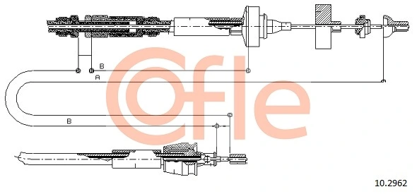 Linka sprzęgła Renault Laguna I hatchback (B56, 556) (1993 - 2002) cena, od 26,96 USD