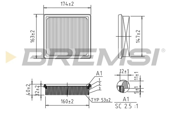FA2344 Bremsi