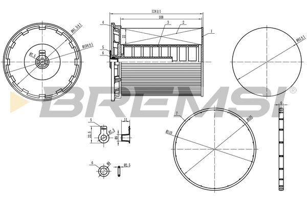 FE0802 Bremsi