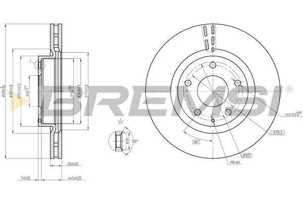 CD8465V Bremsi