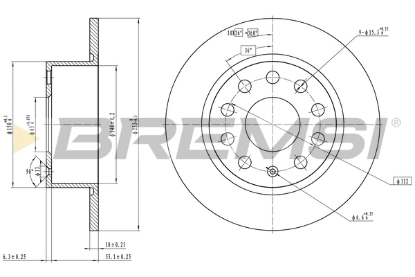 CD7334S Bremsi