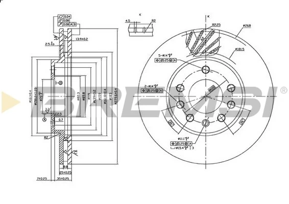 CD7042V Bremsi