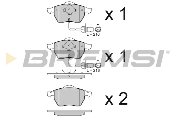 BP2816 Bremsi
