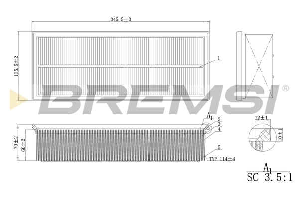 FA0215 Bremsi