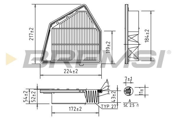 FA1054 Bremsi