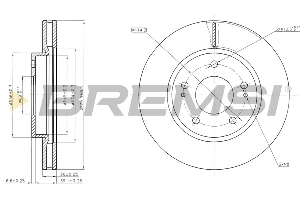 CD7599V Bremsi