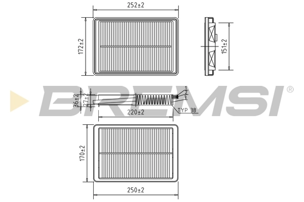 FA0605 Bremsi