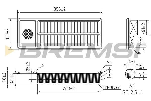 FA2409 Bremsi