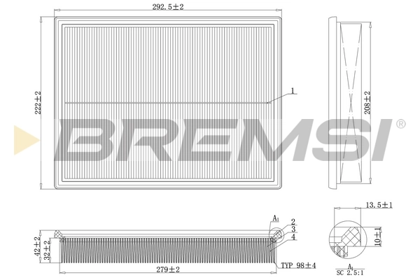 FA2105 Bremsi