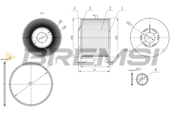FE0343 Bremsi