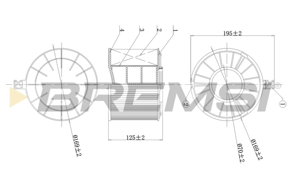 FA1174 Bremsi