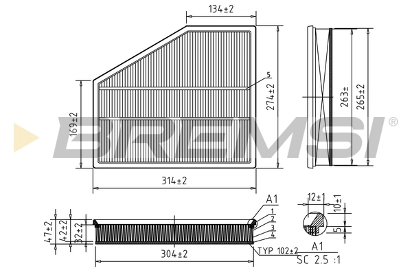 FA1228 Bremsi