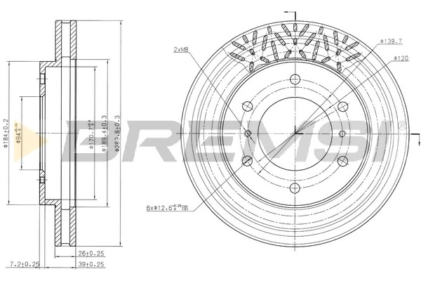 CD7384V Bremsi