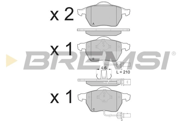 BP3071 Bremsi