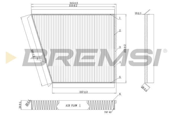 FC0991 Bremsi