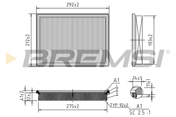 FA1342 Bremsi