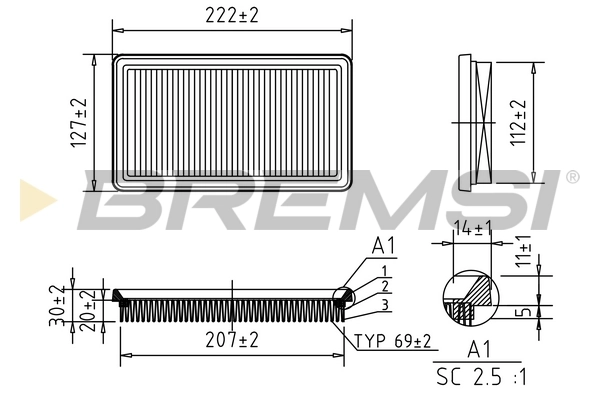 FA0587 Bremsi