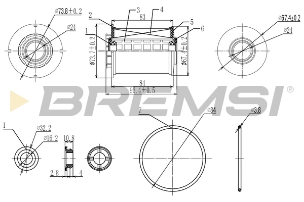 FE0342 Bremsi