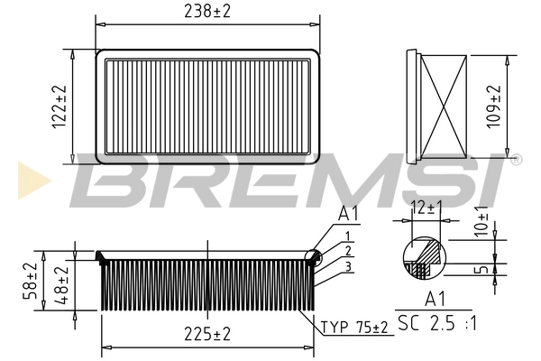 FA0540 Bremsi