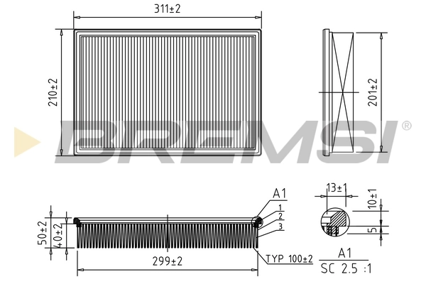 FA1598 Bremsi